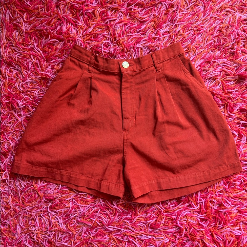 Big Bud Press Trouser Shorts - Paprika